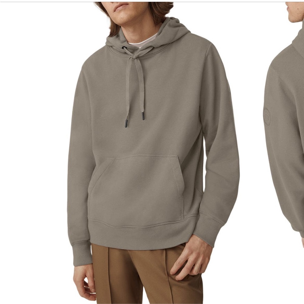 Canada Goose Huron Fleece Hoodie Northwood Khaki Size XL ‘NEW’